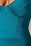 Petrol Underwire Normal Leg Swimsuit TBESS23MA00330 - 4