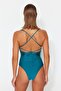 Petrol Underwire Normal Leg Swimsuit TBESS23MA00330 - 6