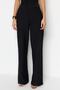 Black Corset Detail Woven Pants TPRSS23PL00033 - 4