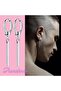 Unisex Hypoallergenic Gothic Punk Stainless Steel Earrings - 5