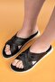 Croes Genuine Leather Men's Slippers, Genuine Leather Slippers, Orthopedic Sole Slippers, Light Leather Tees - 6