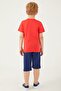 Base. Polo Assn Pomegranate Flower Pomegranate Color Boy Capri Suit - 5