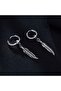 Unisex Hypoallergenic Gothic Punk Stainless Steel Earrings - 2