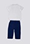Transparent Navy Blue Baby T-shirt Set - 5