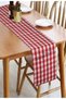 Christmas Elegant Plaid Red Runner (45 X 140) - 4
