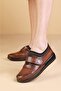 Yağlıoğlu Y342 Genuine Leather Heel Gel Inside Orthopedic Casual Shoes - 2