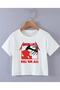 Zolid Wear Metallica Kill'Em All Printed White Crop