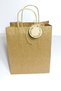 Kraft Label Printed, Kraft Handle Bag, 12 Pieces Drawstring Gift Bag Set (22x18x8 Cm) - 3