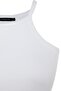 Beyaz Halter Yaka Basic Örme Atlet TBBSS23CV00000 - 7