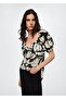 Floral Patterned Flowy Shirt