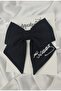 October 29 Ataturk Signature Embroidered Black Bow Automatic Buckle - 2