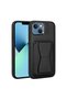 Apple iPhone 13 Case Pu Leather Cover with Card Compartment and Stand - 2