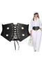 Elastic Women's Belt with Eyelet Detail, Jacket Belt, Shirt Belt, Dress Belt - 4