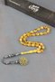 Fire Amber Rosary with Silver Tassels (certified) - 2