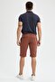Regular Fit Basic Bermuda Shorts - 5