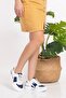 Navy Blue White Planet Themed Orthopedic Sports Sandals - 3