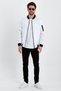 Water and Windproof White Seasonal Jacket & Coat & Raincoat - 5
