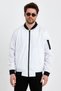 Water and Windproof White Seasonal Jacket & Coat & Raincoat - 6