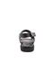 Men's Cross Strap Throw Sandals Black Vaketa Genuine Leather 21213218 - 4