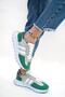 Women's Men's Casual Sneakers Green Sneakers - 3