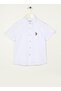 Plain White Boy's Shirt Elfykıds023y