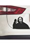 Scream Scream Car, Motorcycle, Helmet, Laptop, Glass Sticker 15X10 cm - 3