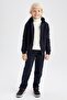 Boy's Hooded Cardigan