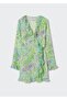 Rochie cu modele cu volan - 3