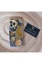 Samsung Galaxy A13 Compatible Sun and Moon Design Transparent Case