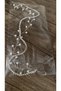 Double Serit, Crystal Pearl Bridal Hair Accessory, Bridal Crown Henna Crown Hair Accessory - 4