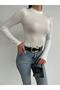 Women's Long Sleeve Diy Collar Plain Basic Viscose Blouse Blz1071 - 2