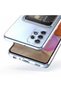 Transparent Colorless Flexible Silicone Cover for Samsung Galaxy A32 with Card Holder Wallet Camera Protection - 3