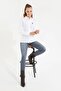 Women's White Shirt Long Sleeve - 3