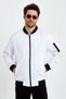 Water and Windproof White Seasonal Jacket & Coat & Raincoat