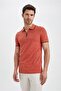 Slim Fit Polo Neck Cotton Combed T-Shirt