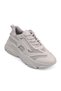 Gray - Fomax Women's Sneakers with Mesh Detail - 2