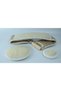 Natural Pumpkin Fiber Bath Scrub Set - for Body/Face/Back - Effective on Ingrown and Blackheads - 3
