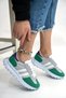 Women's Men's Casual Sneakers Green Sneakers - 6