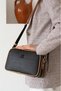 Women's Black Camel Shoulder Bag - 3