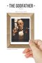 The Godfather (father) Dmc Muline Frameless Miniature Etamine Kit 10x10cm