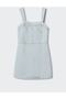 Mango Women's Zippered Denim Dress