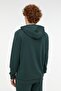 Blank Base Men's Hoodie - Water Green Men's Sweatshirt - 2