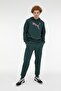 Blank Base Men's Hoodie - Water Green Men's Sweatshirt - 3