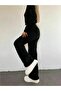 Cargo Black Colorfast Lira Cargo Pocket Palazzo Wide Leg Without Back Pocket - 2