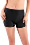 Women's Black / Skin Color Seamless Laser Cut 2 Pack Extra Comfortable Boxers - 2