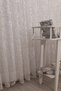 Shawl Pattern White Knitted Wrinkle-Free 1-2.5 Medium Pleated Tulle Curtain - 2