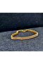 Women's Zircon Baguette Stone Steel Bracelet - 3