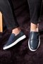 Strap Genuine Leather Men's Casual Shoes, Loafer Shoes, Casual Shoes, Lightweight Shoes - 7