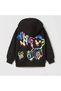 Nyc Nice Est 1975 Neon Teddy Bear Printed Oversize Hoodie - Girl - Boy Hoodie