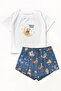Zezex Winnie Supersoft Shorts Set